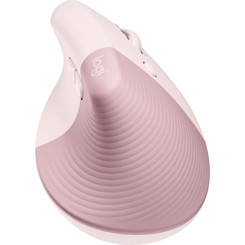 ماوس Logitech Lift Vertical Ergonomic 4000 DPI لاسلكي وردي - 5