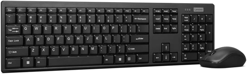 كيت كيبورد وماوس Lenovo 100 لاسلكي - 3