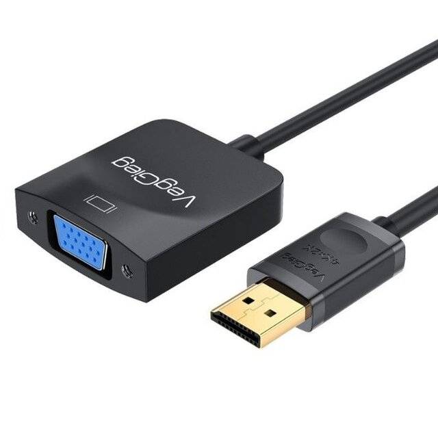 محول VegGieg V-Z615 DisplayPort إلى VGA - 1