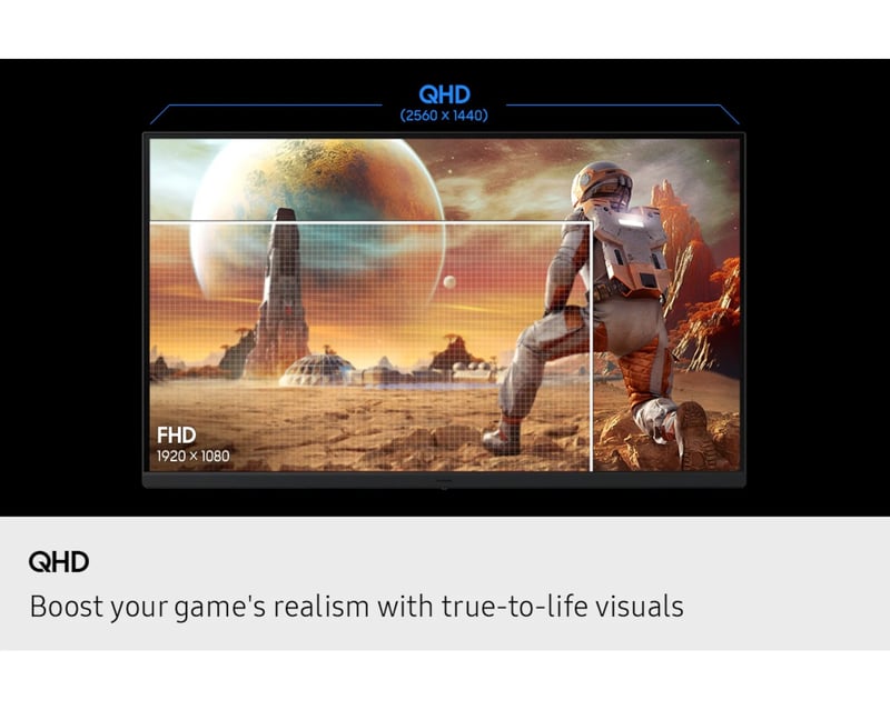 شاشة Samsung Odyssey G5 27″ 2560x1440 200Hz IPS - 15