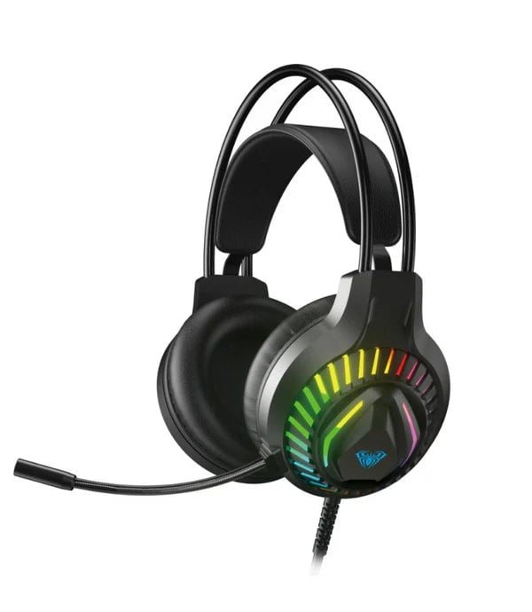 سماعات Aula S605 سلكية مع ميكروفون RGB - 5