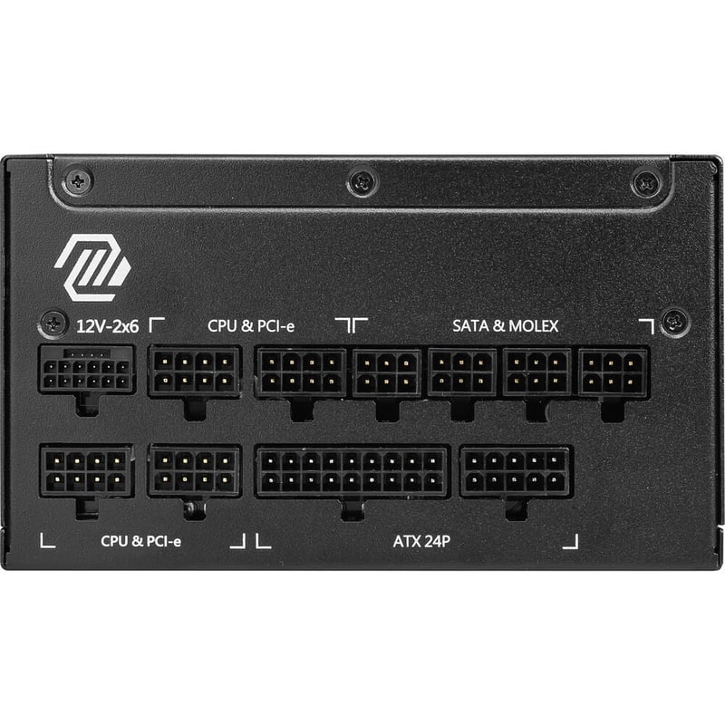 MSI MAG A1000GL 1000W 80+ Gold Non-Modular PSU - 10