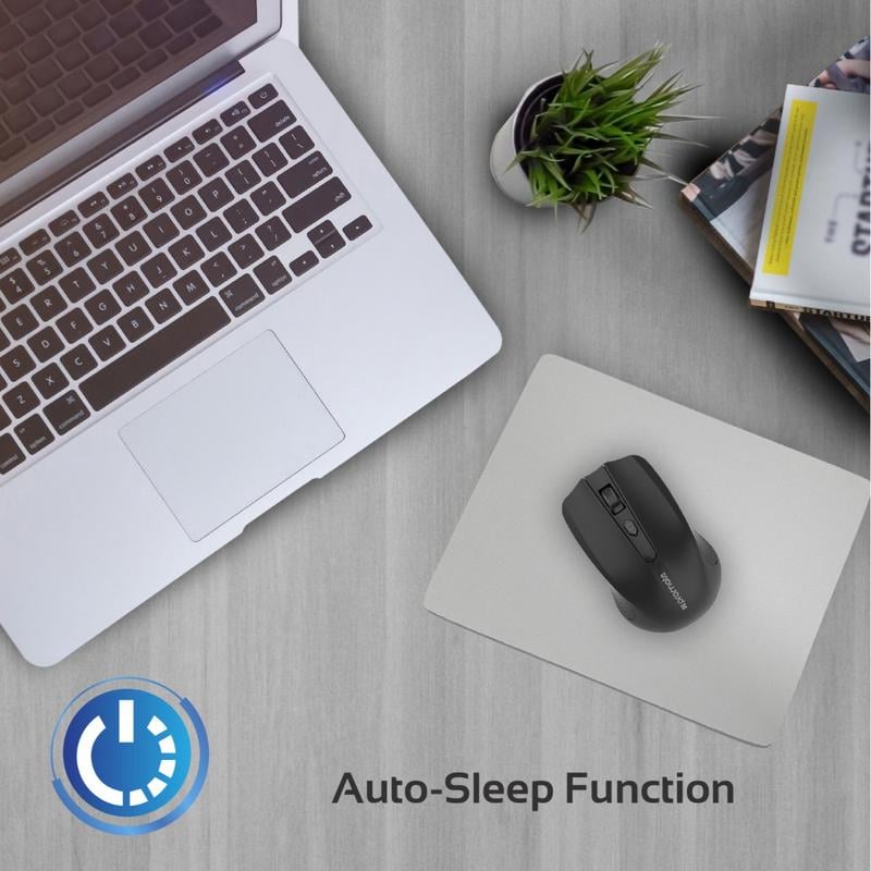 Promate Clix-8 Wireless Ergonomic Optical Mouse - 6