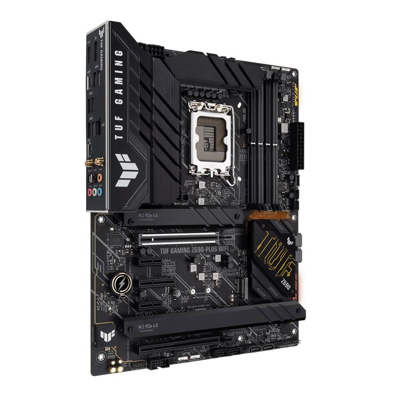 مذربورد أسوس TUF GAMING Z690-PLUS لمعالجات LGA 1700 مقاس ATX مع DDR5 و PCIe 5.0 وشبكة 2.5Gb - 3