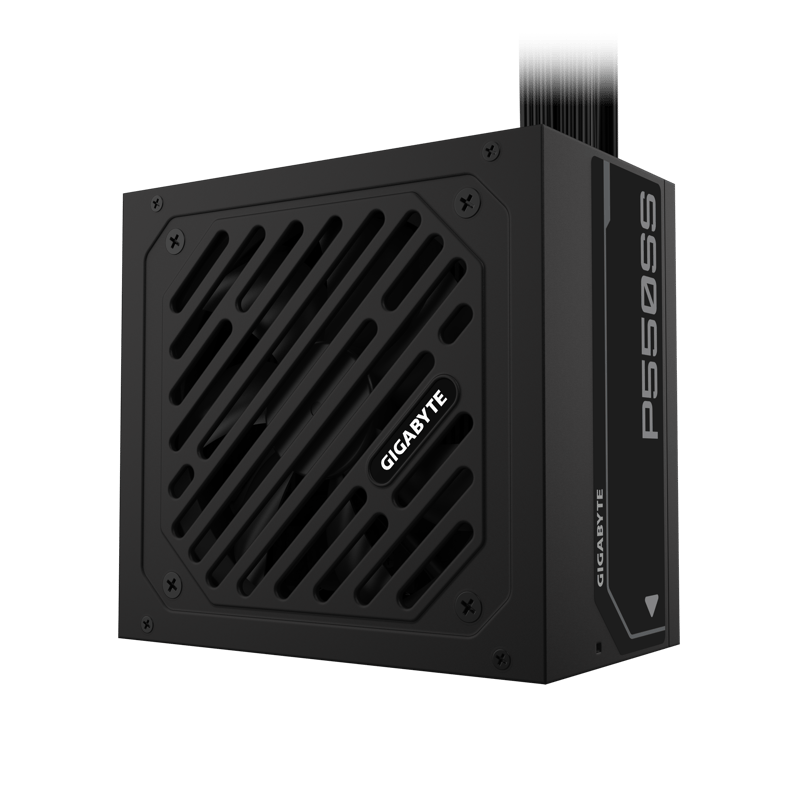 باور سبلاي Gigabyte P550SS Plus 550W 80+ Silver غير معياري أسود - 3
