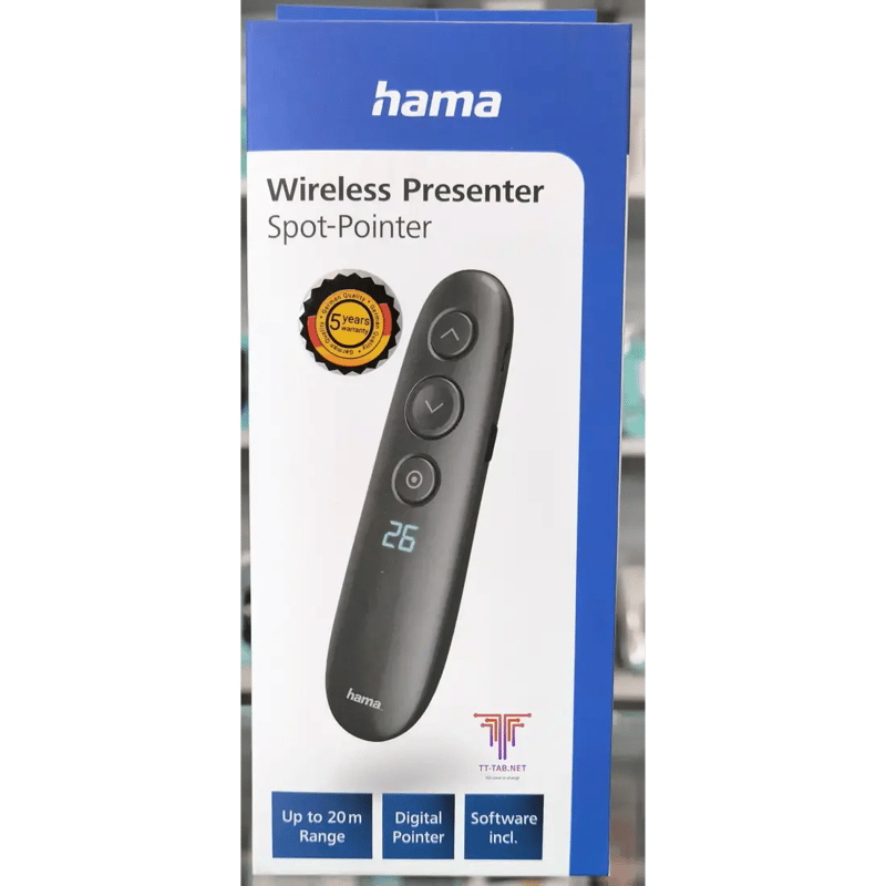 اكسسوار Hama Spot-Pointer V2 جهاز عرض لاسلكي أسود - 4