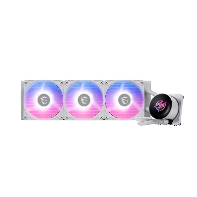مبرد MSI MPG CoreLiquid P13 360mm AIO سائل أبيض - 1