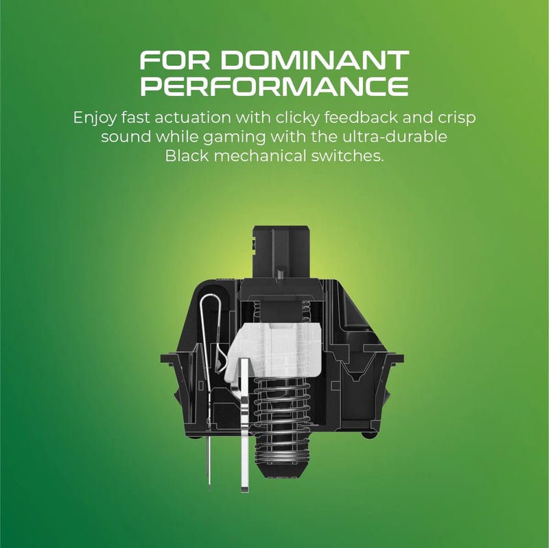 Vertux Tungsten Mechanical Gaming Keyboard Wired Full-Size RGB - 2