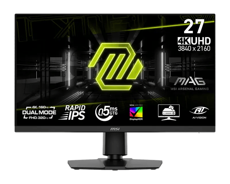 شاشة MSI MAG 272URDF E16 27″ 3840x2160 160Hz IPS - 1