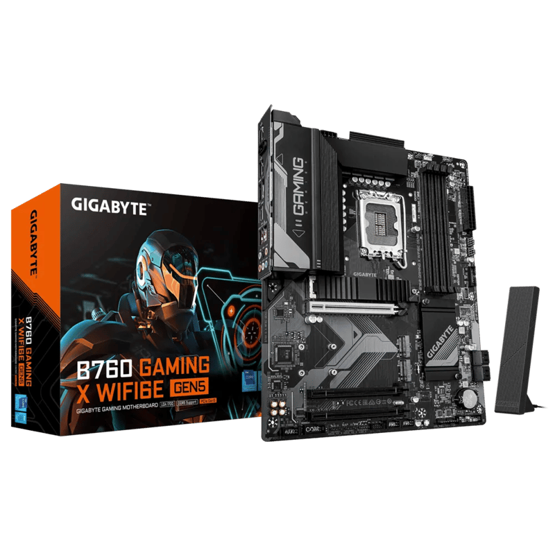 Gigabyte Gaming X B760 LGA1700 ATX DDR5 Motherboard - 1