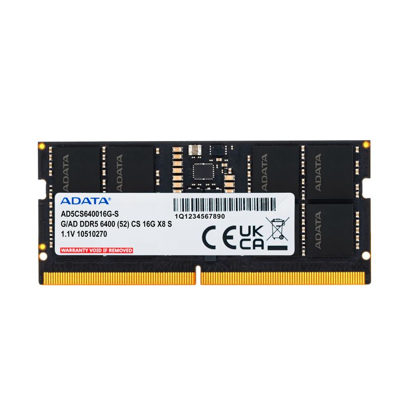 رام ADATA DDR5 16GB (1x16GB) 6400MHz - 1