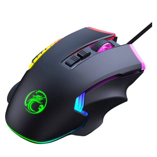 iMice T70 Gaming Mouse Wired 7200 DPI RGB - 3