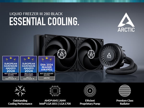 Arctic Liquid Freezer III 280 AIO Liquid Cooler 280mm - 7