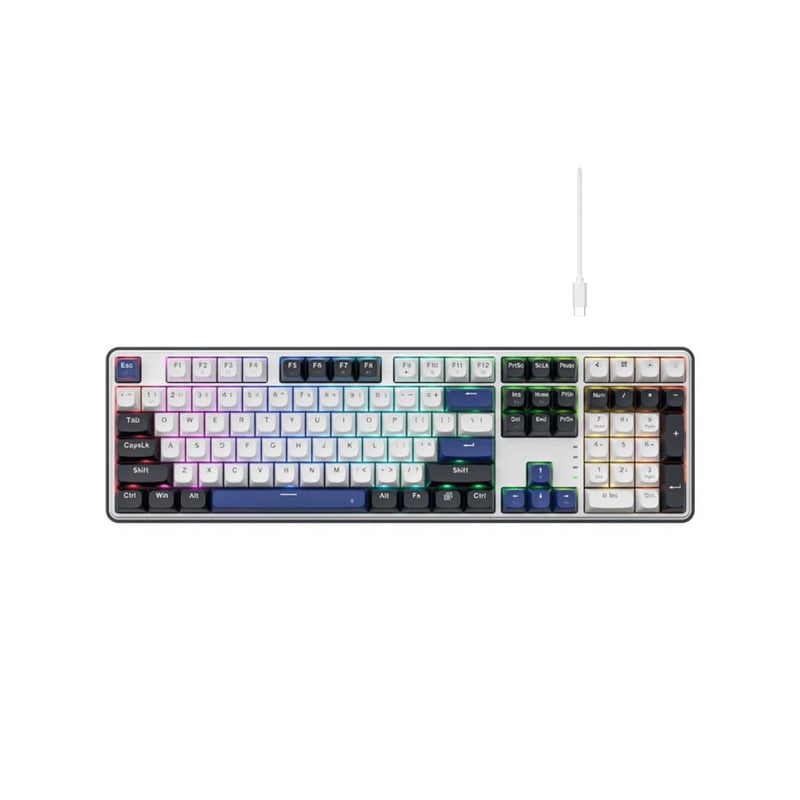 كيبورد Redragon Wyvern K689WBB Full-Size ميكانيكي سلكي RGB - 5