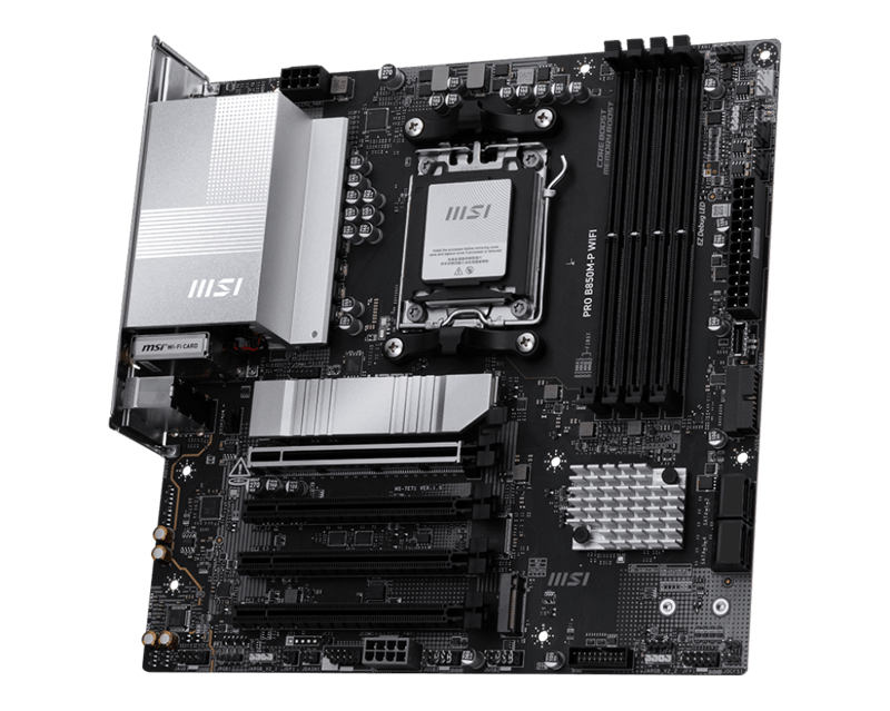 لوحة أم MSI PRO B850 Micro-ATX AM5 DDR5 - 6