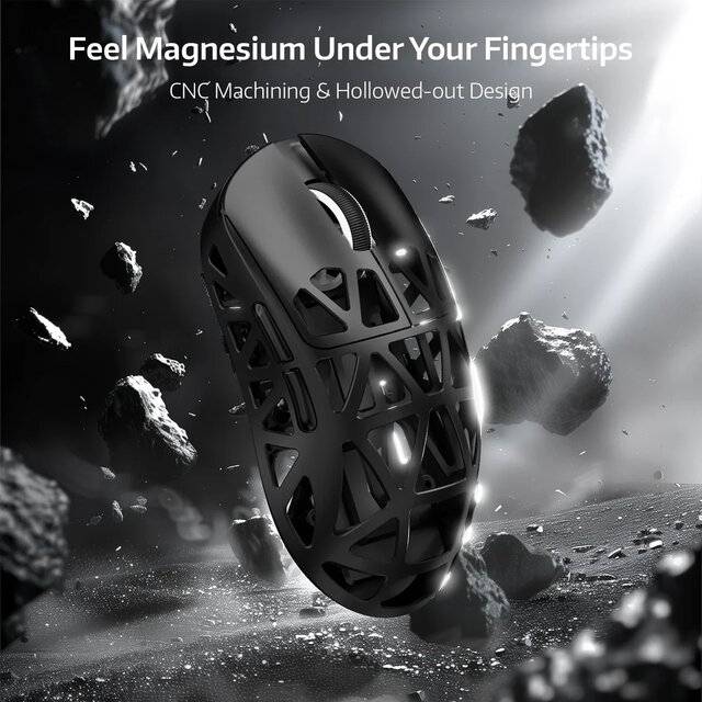 Attack Shark R2 Wireless Gaming Mouse 26000 DPI Black - 3