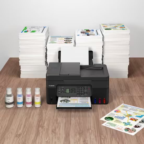 Canon G4470 All-in-One Color Wireless Printer - 12