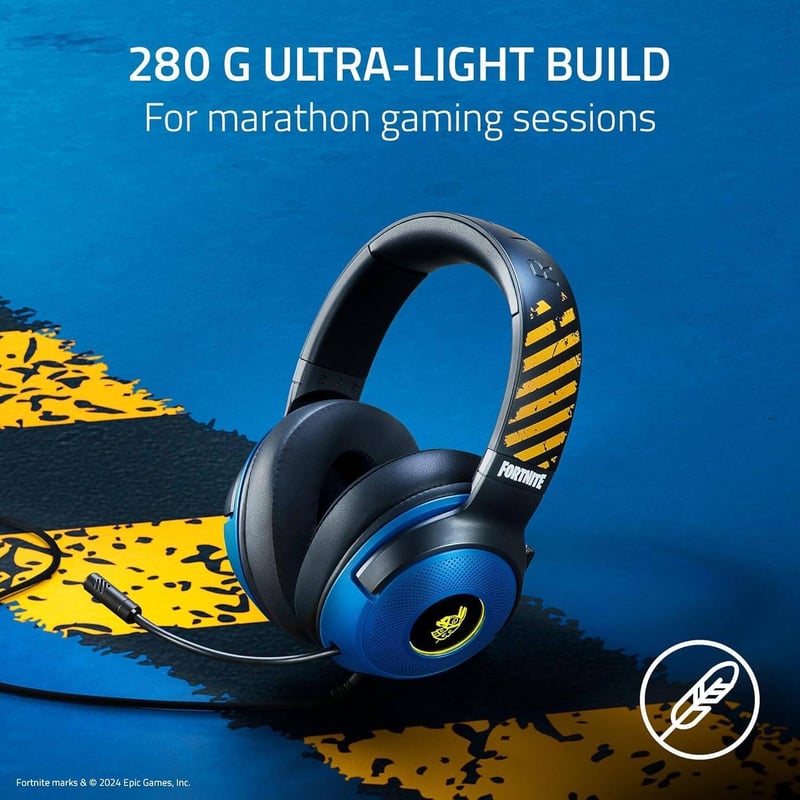 سماعات Razer Kraken V3 X USB سلكية مع ميك بلو - 8