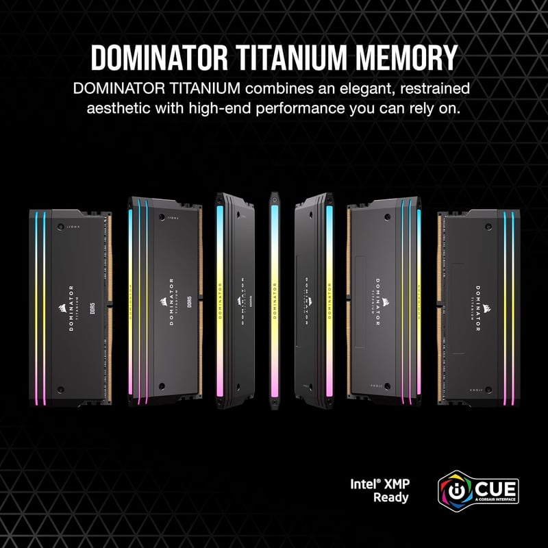 Corsair DOMINATOR TITANIUM RGB 48GB (2x24GB) DDR5 7200MHz CL36 - 5