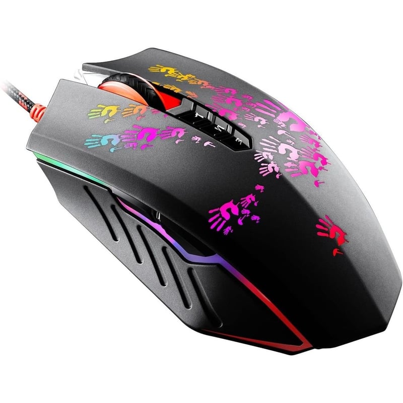 ماوس Bloody A60 Light Strike 6200 DPI USB أسود - 3