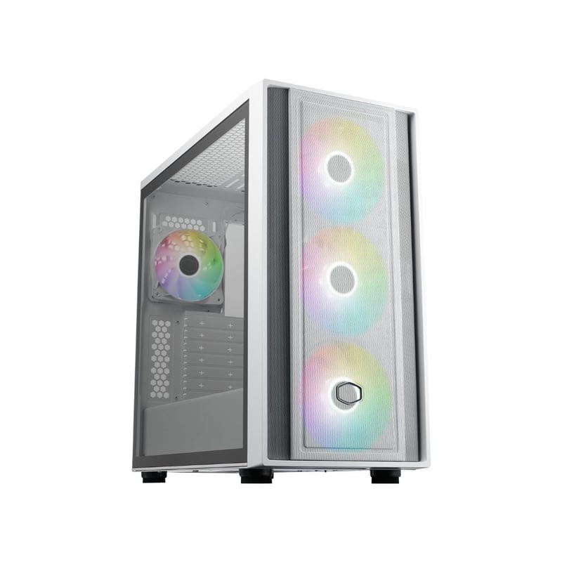 Cooler Master MasterBox 600 Mid-Tower ATX Case White - 4