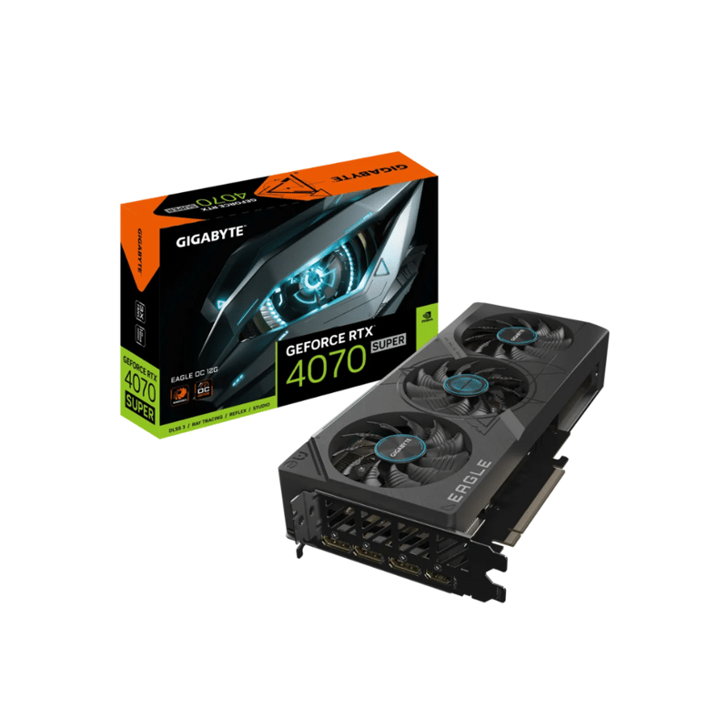 كارت شاشة Gigabyte GeForce RTX 4070 Super 12GB GDDR6X OC Edition - 1