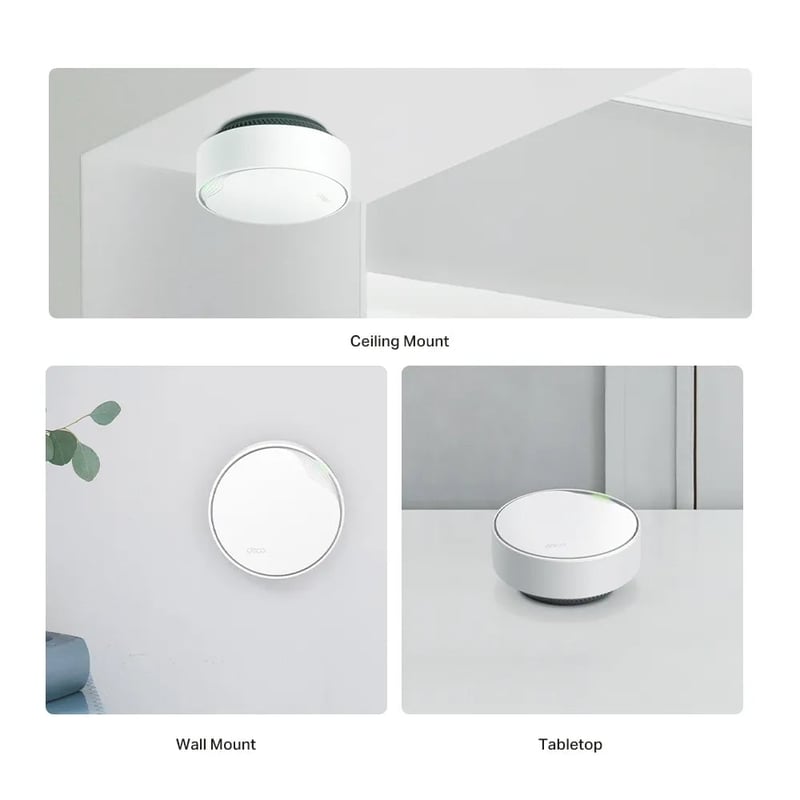 TP-Link Deco X50-PoE AX3000 3-Pack WiFi 6 Dual-Band Mesh System - 4