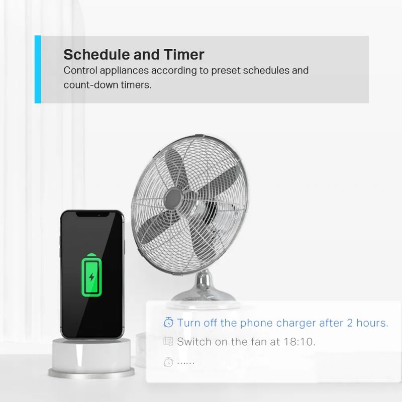 TP-Link Tapo P300 Smart Wi-Fi Power Strip 3-Outlet - 6