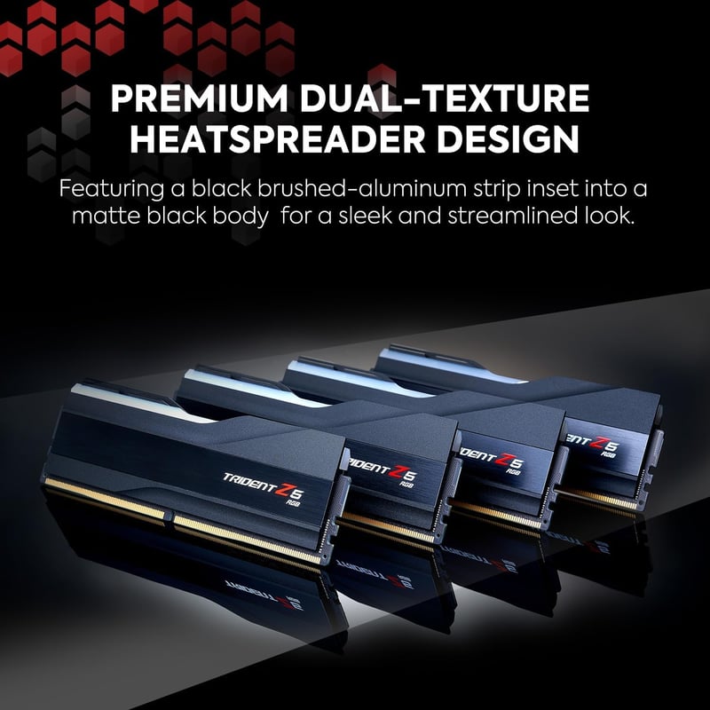 G.SKILL Trident Z5 RGB 32GB (2x16GB) DDR5 6800MHz Black - 3