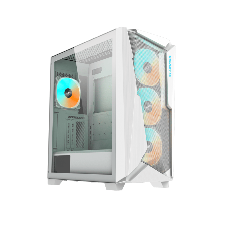 كيس Gigabyte C301GW V2 Mid-Tower ATX أبيض زجاجي - 4