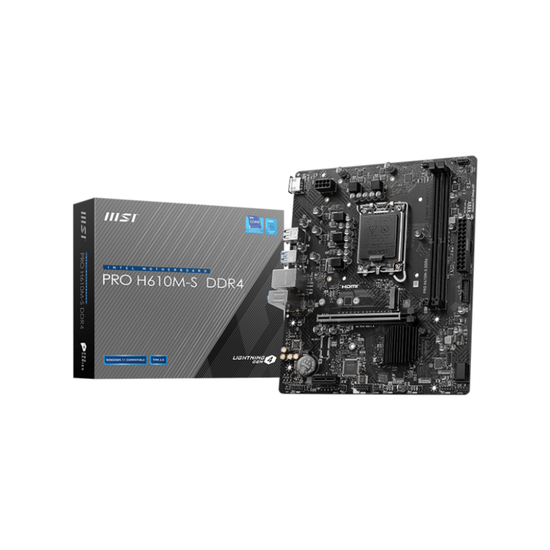 لوحة أم MSI PRO B760M-E D5 Micro-ATX LGA1700 - 1