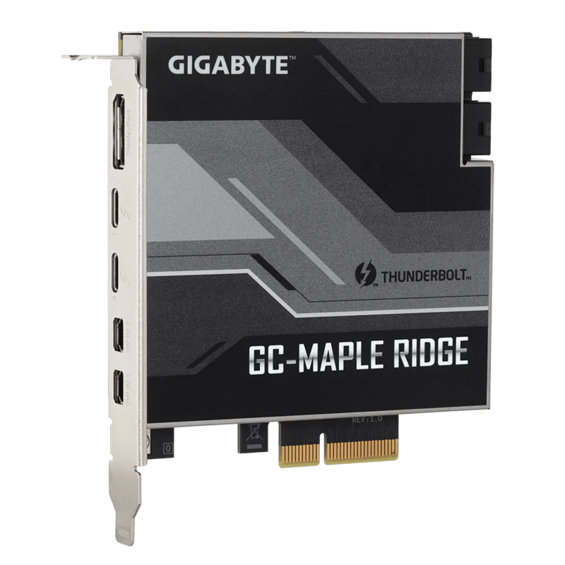 Gigabyte GC-Maple Ridge Thunderbolt 4 PCIe 3.0 x4 Adapter Dual USB-C 40Gb/s - 3