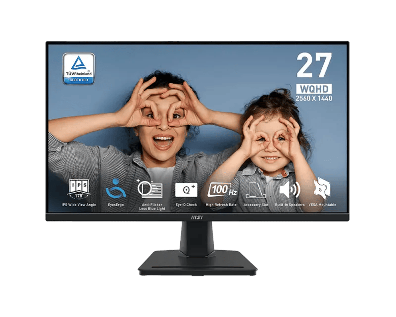 شاشة MSI PRO MP275Q 27″ 2560x1440 100Hz IPS - 1