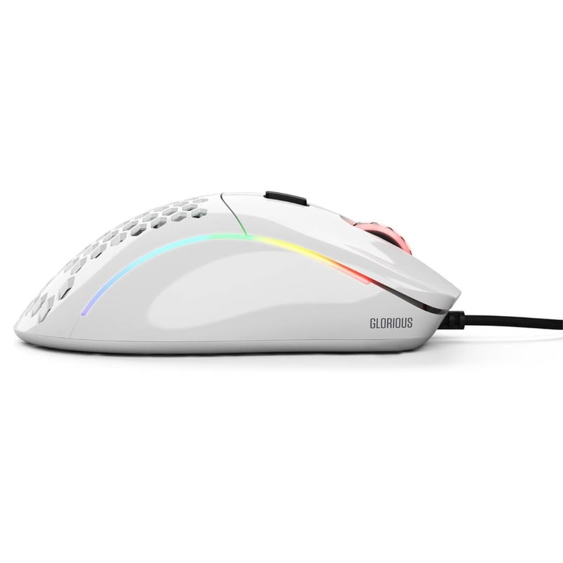 ماوس Glorious Model D Minus 12000 DPI سلكي RGB أبيض - 3