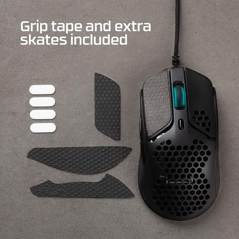 HyperX Pulsefire Haste 16000 DPI Wired Gaming Mouse - 6