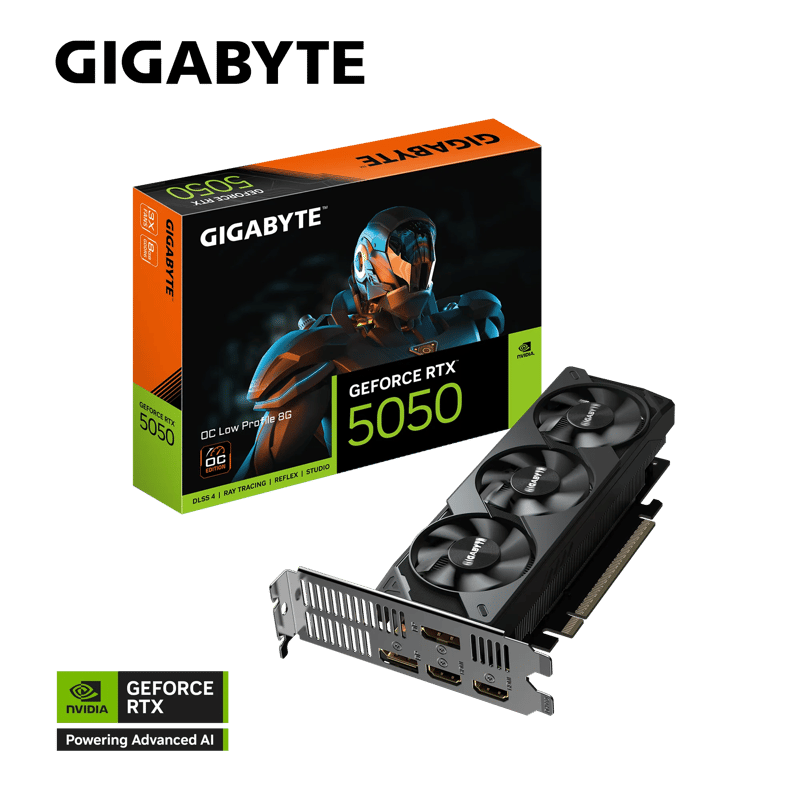 كارت شاشة Gigabyte GeForce RTX 5050 8GB GDDR6 Gaming OC Edition - 9