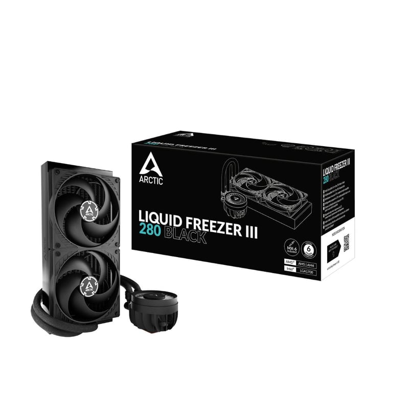 مبرد Arctic Liquid Freezer III 280mm AIO سائل أسود - 1