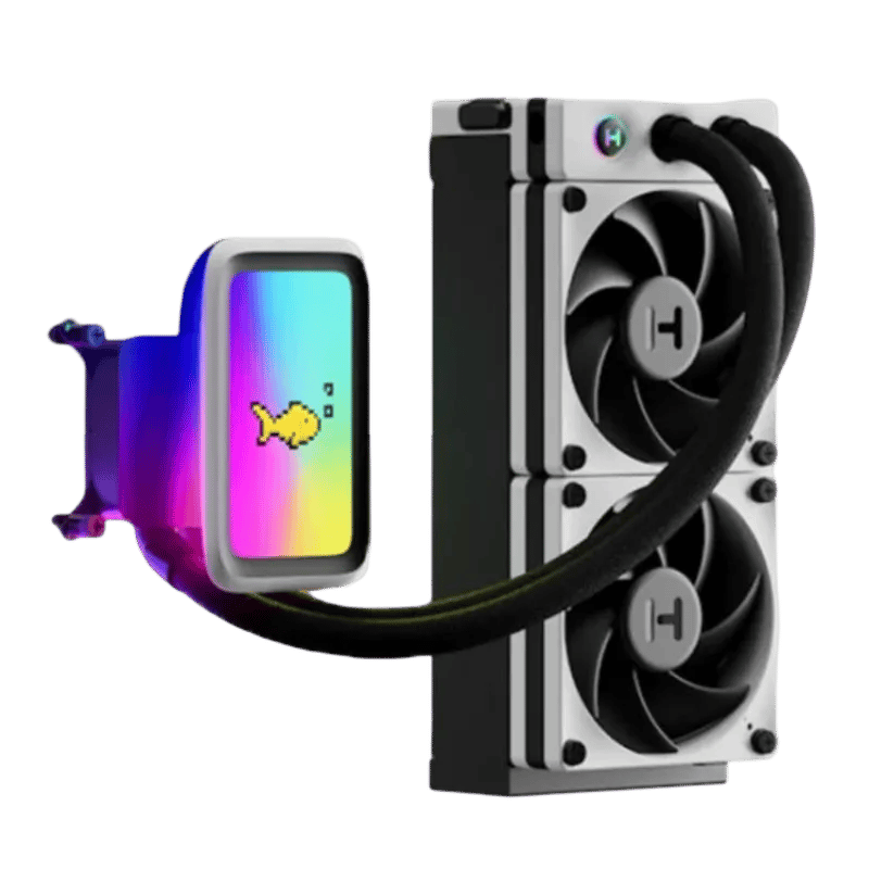 مبرد HYTE Q60 240mm AIO سائل QRGB أسود - 3