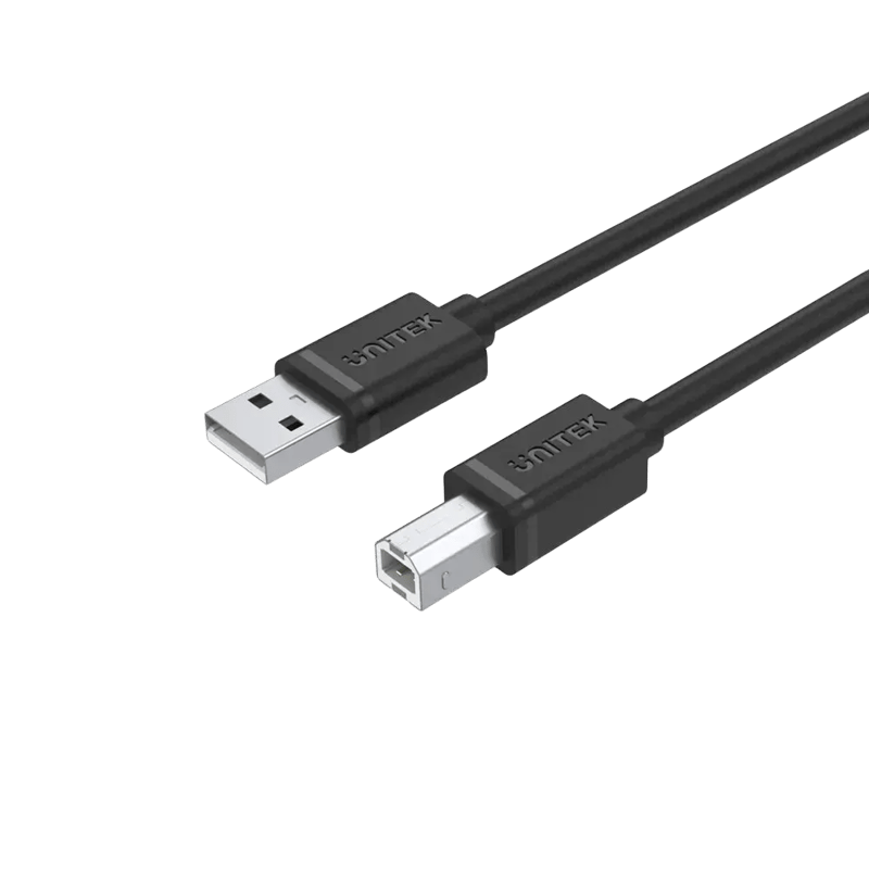 كيبل Unitek USB-A إلى USB-B USB 2.0 1m أسود - 5