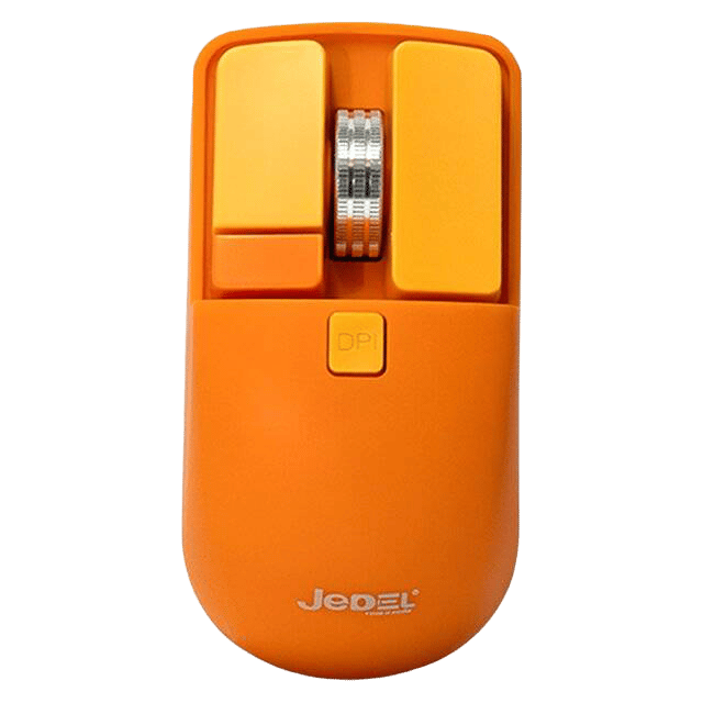 Jedel WD144 Wireless Mouse 1600 DPI - Orange - 4