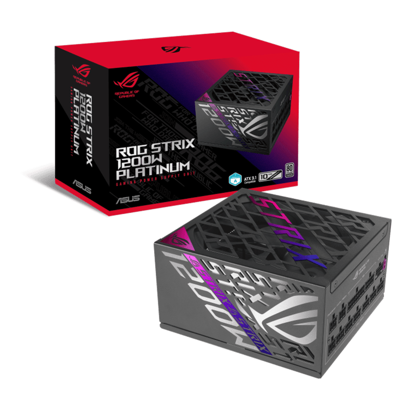 باور سبلاي ASUS ROG Strix 1200W 80+ Platinum Fully Modular - 1