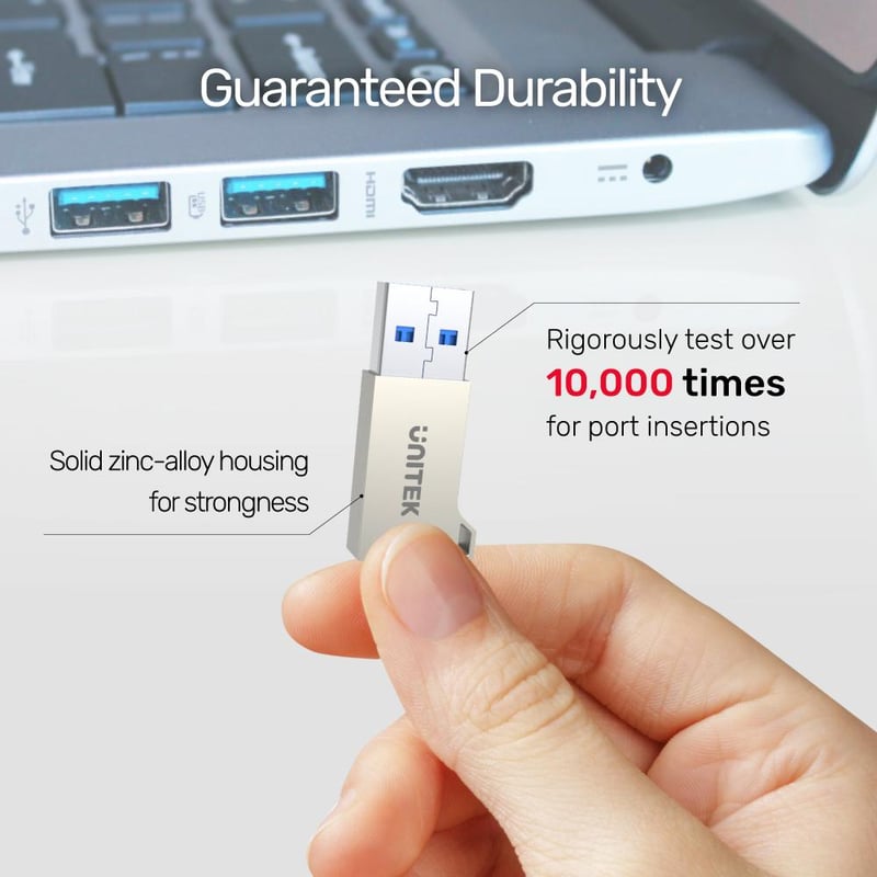 محول USB UNITEK USB-A إلى USB-C - 4