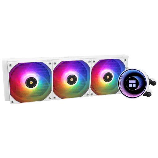 مبرد Thermalright Frozen Notte 360mm AIO سائل ARGB أبيض - 1