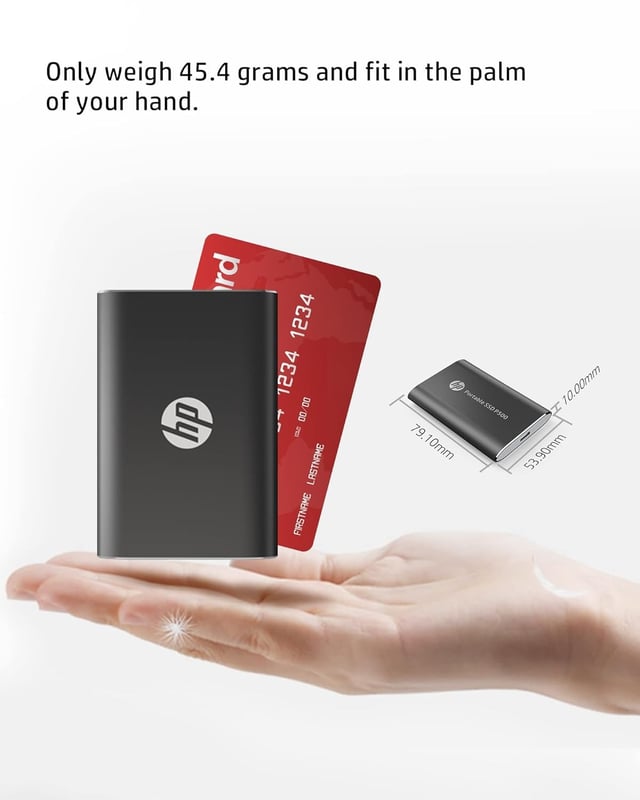 هارد خارجي HP P500 250GB SATA 2.5″ SSD - 3