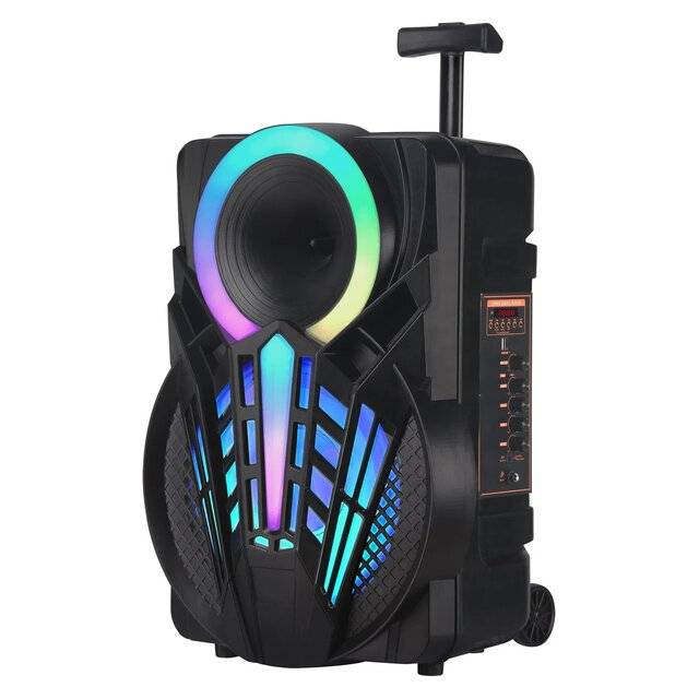 NDR P12 12" Wireless Bluetooth Karaoke Speaker RGB - 5