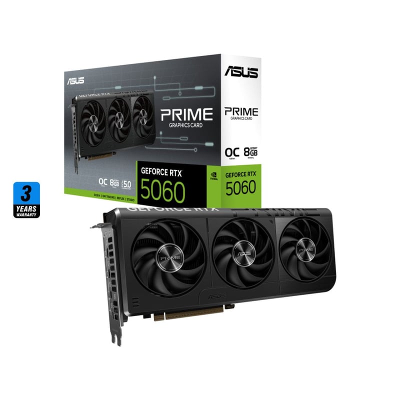 ASUS PRIME GeForce RTX 5060 8GB GDDR7 OC Edition - 7