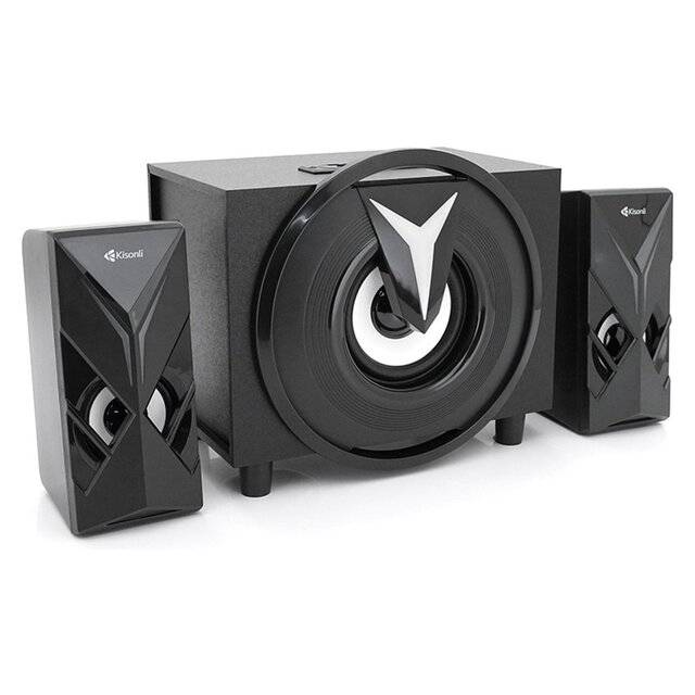 Kisonli 1000U 2.1 16W RGB Speakers - 5