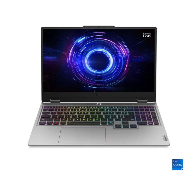 Lenovo LOQ 15IRX10 83JE00YHAX - 15.6" FHD 144Hz - Intel Core i7-14700HX - 16GB RAM - 512GB SSD - NVIDIA GeForce RTX 5060 8GB - WIN 11 PRO K - 1