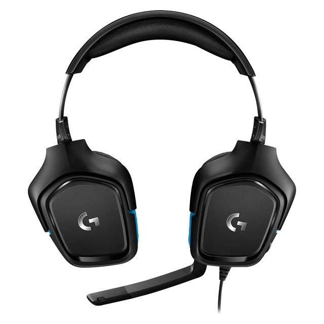 سماعات Logitech G431 7.1 Surround سلكية مع ميكروفون أسود - 4