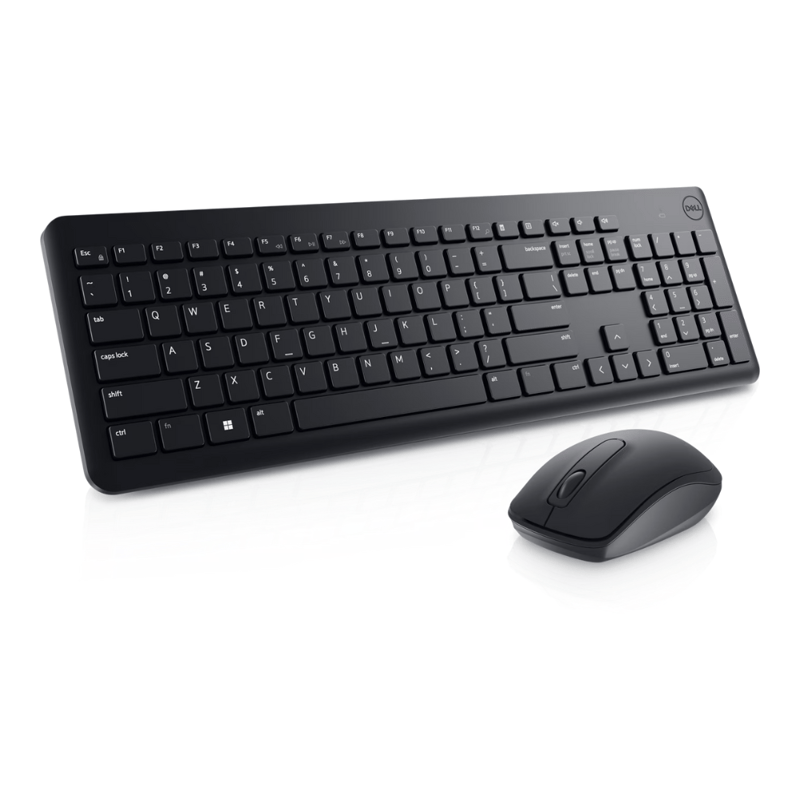 كيت كيبورد وماوس Dell KM3322W لاسلكي كامل الحجم أسود - 1